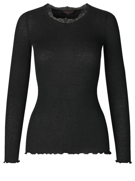 Rosemunde Wool T-shirt W/ lace