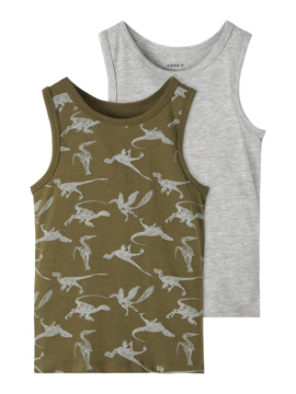 Name It tank Top 2P Olive Night