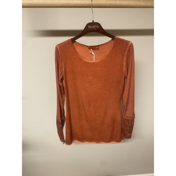 Marta T-Shirt Ls W/Lace