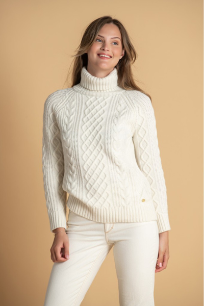 Bessie Jens Knit Rollneck