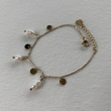 ThreeM Bracelet Pearls & Coin