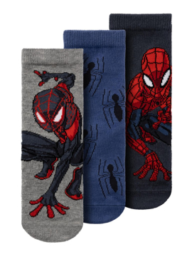 Name It Osh Spiderman 3pk Sock