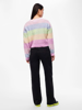 Pieces Rainbow Short Knit Cardigan