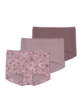 Name It Tights 3p Mauve Flower
