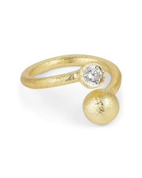 Pure By Nat Ring W/ Zircon