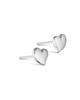 Pure By Nat Esmee Post Heart Earrings