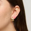 Pure By Nat  Echo Trio Earrings