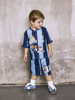 Name It Jakari Paw Long Poly Shorts