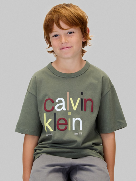 Calvin Klein Color Logo Graphic T-shirt