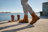 New Feet Boot W/ 2 Zipper (S)