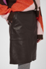 Culture Berta Leather Skirt