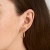 Pure By Nat Hoop Earring