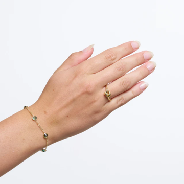 Pure By Nat Lilou Small Knot Ring