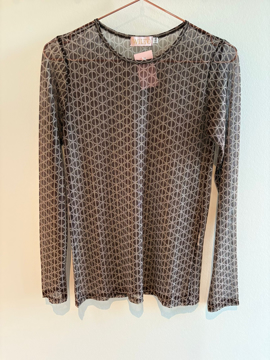 Wilto Mesg Blouse W/ Circle