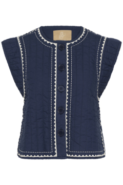 Culture Berglind Embrod. Waistcoat
